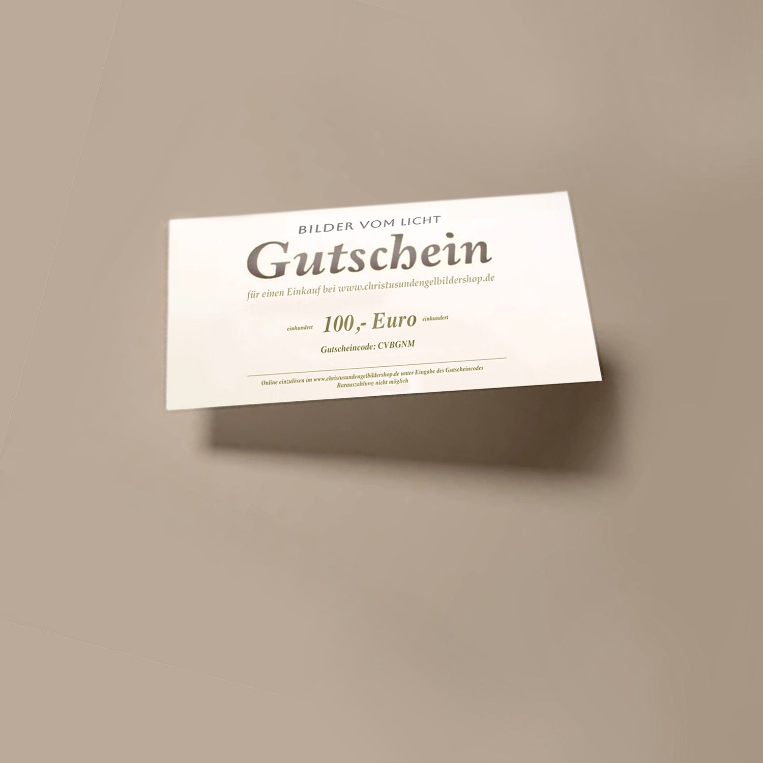 Geschenkgutschein